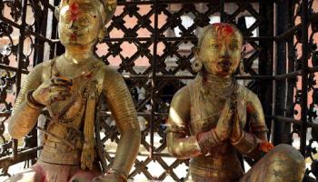 Statue of King and Queen